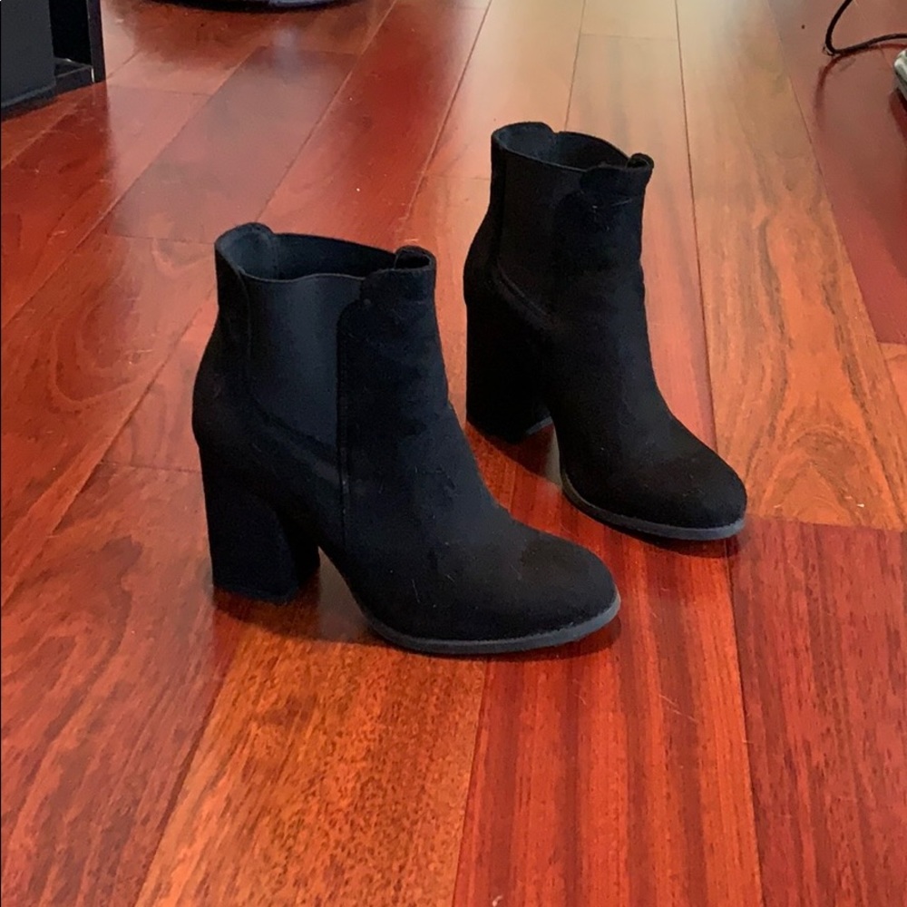 Black booties